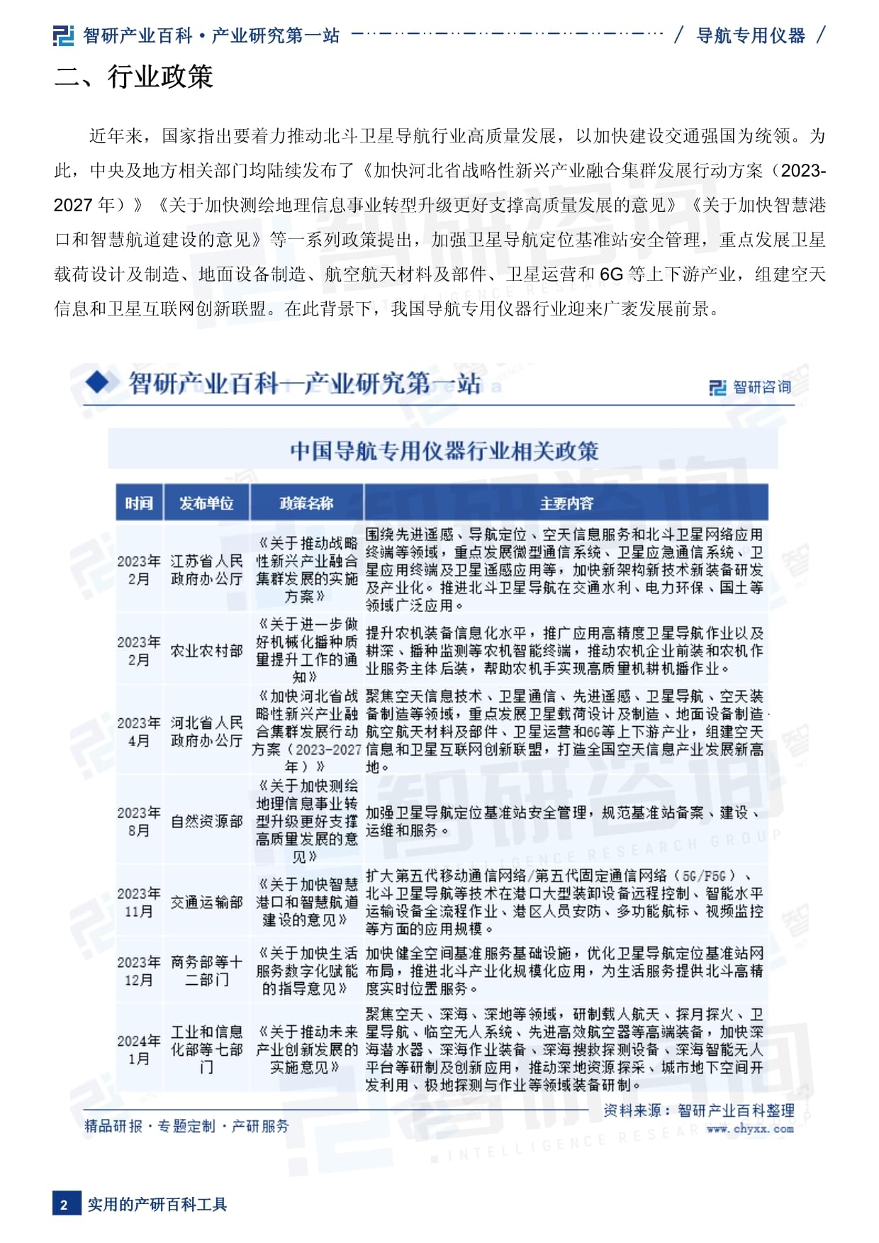 智研咨詢發布:導航專用儀器產業百科(附行業分類、商業模式、產業鏈全景分析及發展趨勢預測)
